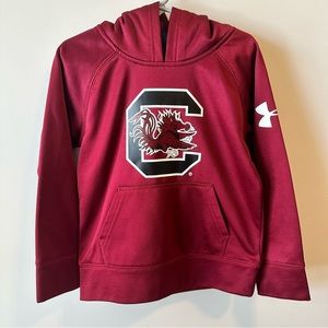 Boys Size 4 Under Armour Gamecocks Hoodie